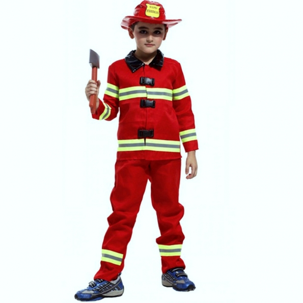 disfraz de bombero para halloween
