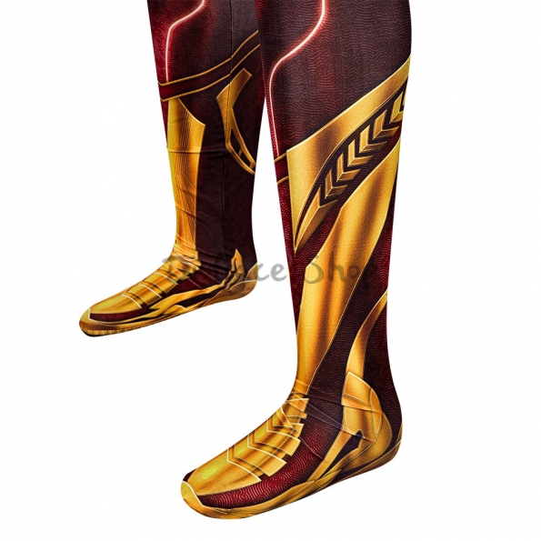 Disfraces de The Flash Barry Allen Capa Cosplay - Personalizado