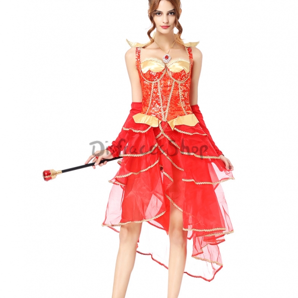 Disfraces Princesa Lujoso Vintage Vestido de Halloween para Mujer