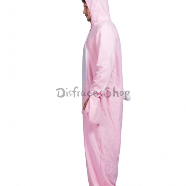 Disfraces de Conejito Pijamas de Animales Rosas de Halloween