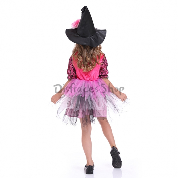 Disfraces Bruja Vestido de Princesa Lindo de Halloween