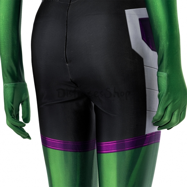 Disfraz She-Hulk Cosplay Comics Película Mujer Mono - Personalizado