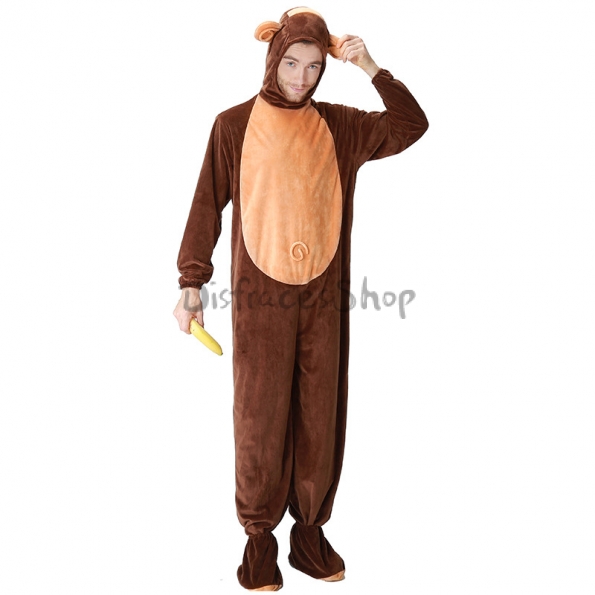 Tacón apretado Perforar Disfraz de Animal Mono para Adulto | DisfracesShop
