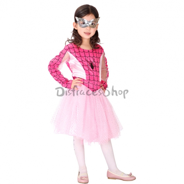 Disfraz de Spiderman para Niños Vestido Rosa | DisfracesShop