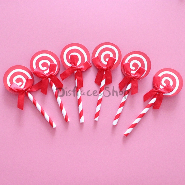 Tarjeta Insertada Lollipop de Decoración de Cumpleaños