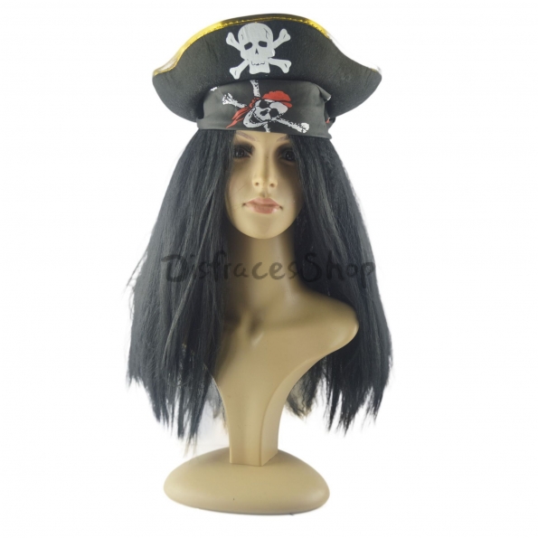 Peluca de Pirata de Decoraciones de Halloween