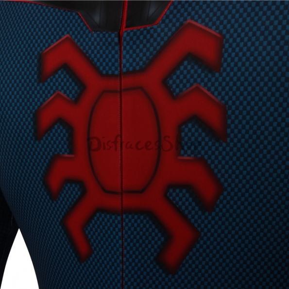 Disfraz de Spiderman Cosplay con Estampado de Guerra Civil - Personalizado