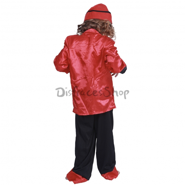 Disfraces de Tang Rojo Traje Halloween para Niños