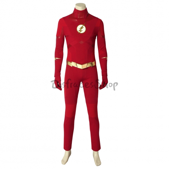 Disfraces de Superhéroe The Flash Cosplay Barry Allen - Personalizado