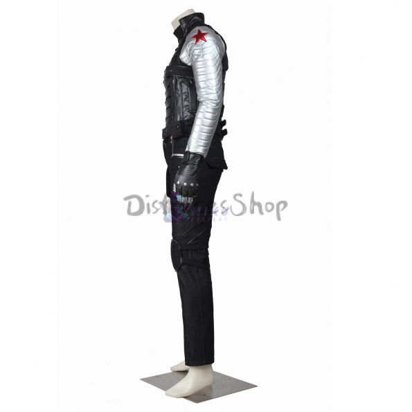 Disfraces de Héroe Soldado de Invierno Bucky Cosplay - Personalizado
