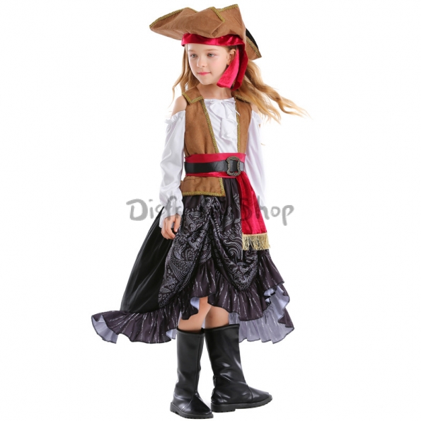 Disfraz de Capitán Pirata para Niña