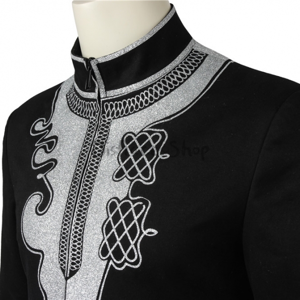 Disfraz de Pantera Negra Tichara Coat Cosplay - Personalizado