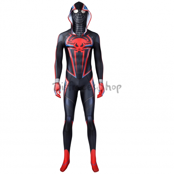 Disfraces de Marvel's Spiderman Miles Morales 2099 PS5 Cosplay - Personalizado