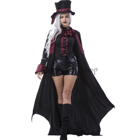Disfraces Vampiro Diablo Caballero Negro de Halloween para Parejas