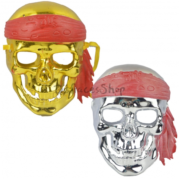 Máscara de Calavera Pirata de Decoraciones de Halloween
