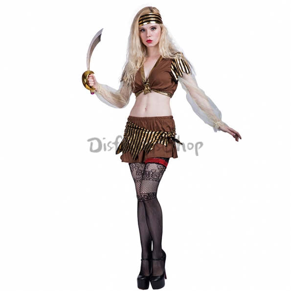 Disfraces Pirata Minifalda de Halloween para Mujer