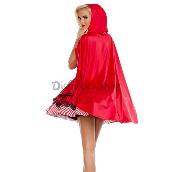 Disfraces Caperucita Roja de Halloween Vestido de Princesa