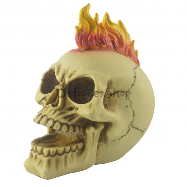 Decoraciones de Halloween Calavera de Fuego