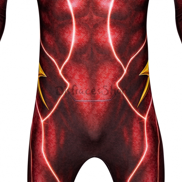 Disfraces de The Flash Barry Allen Capa Cosplay - Personalizado
