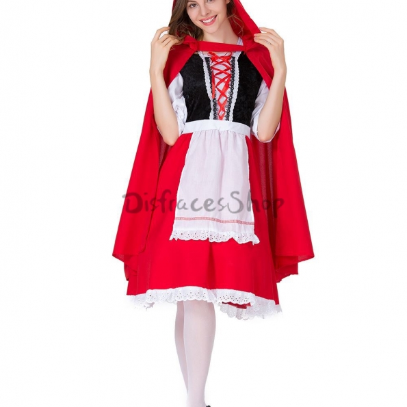 Disfraz Caperucita Roja con Capa de Halloween