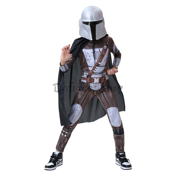 Disfraces de Cine Star Wars Mandalorianos Halloween Cosplay para Niños
