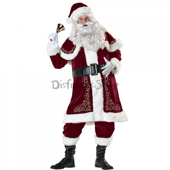 Disfraces de Navidad para Hombre Traje de Papá Noel
