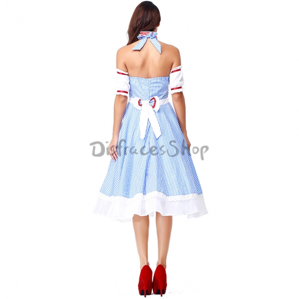 Disfraces Dorothy French Manor Maid Falda de Halloween para Mujer