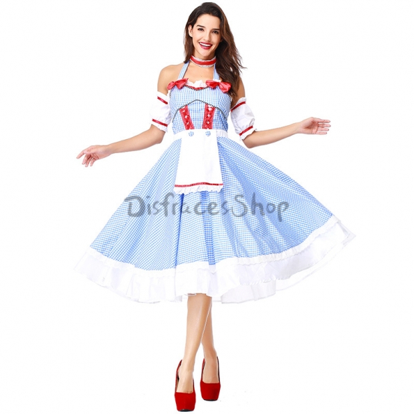 Disfraces Dorothy French Manor Maid Falda de Halloween para Mujer