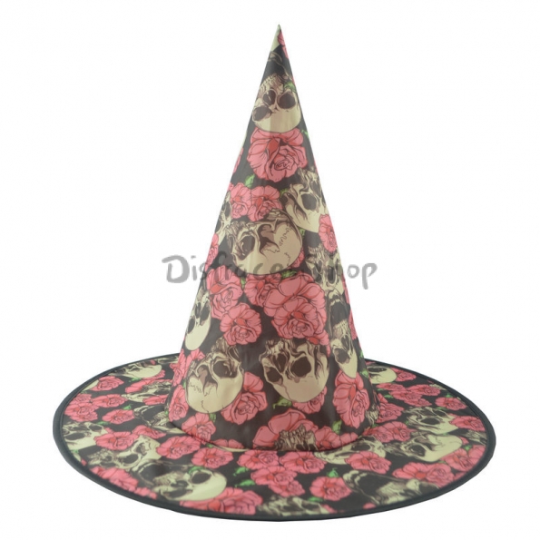 Sombrero con Estampado de Calavera de Decoraciones de Halloween