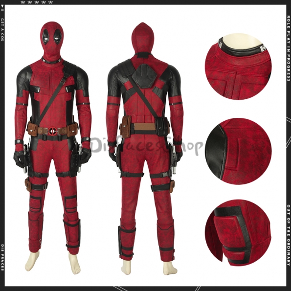 Disfraces de Héroe Deadpool 2 Wade Wilson Cosplay - Personalizado