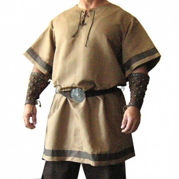 Disfraz de Vikingo Manga Corta para Hombre
