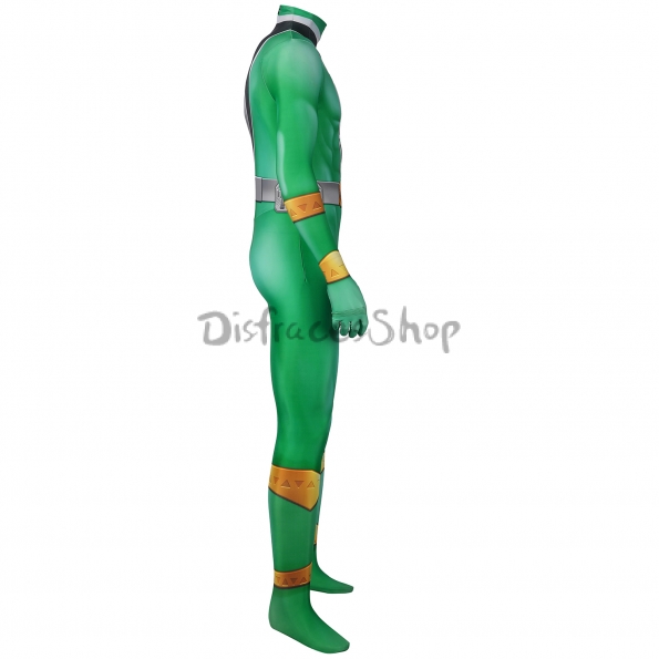 Disfraz de Cosplay de Soldado Verde Kishiryu Sentai Ryusoulger - Personalizado
