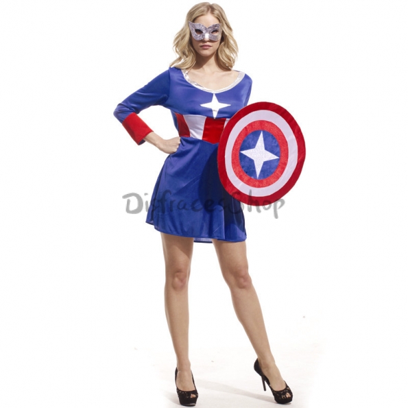 Disfraz de Capitán América para Adulto
