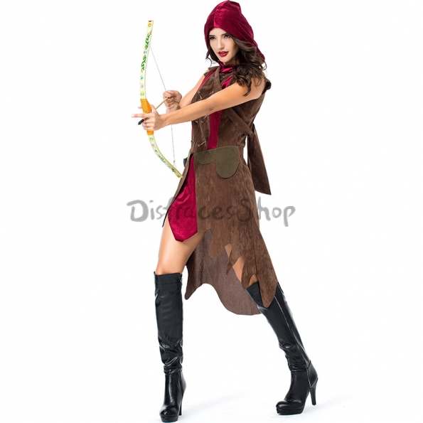 Disfraz de Archer Hunter Warrior para Mujer