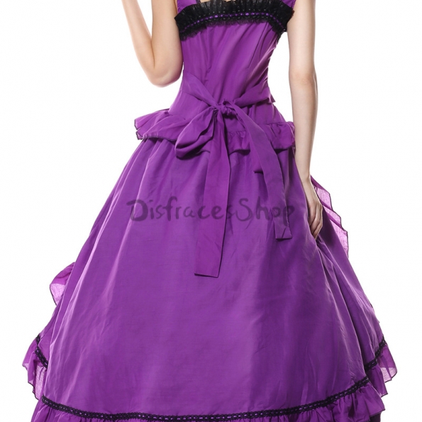 Disfraces Palace Vestido Púrpura de Halloween para Mujer