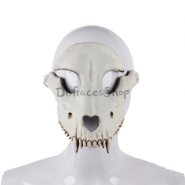 Accesorios de Halloween Máscara de Calavera de Hueso de Oveja