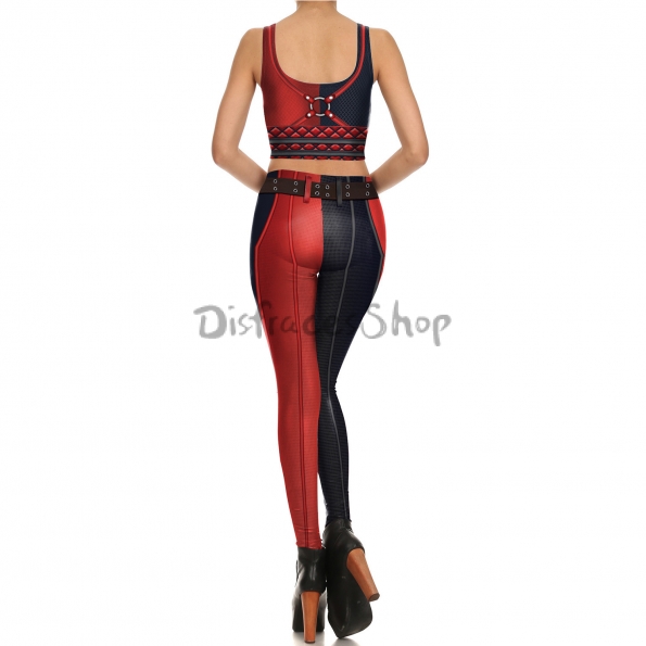 Disfraces de Harley Quinn Patrón Clásico Halloween