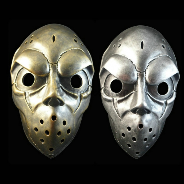 Máscara de Halloween Estilo de Juegos en Línea