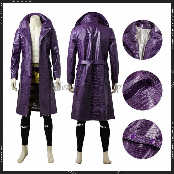 Disfraces del Joker Escuadrón Suicida Traje de Jared Leto - Personalizado