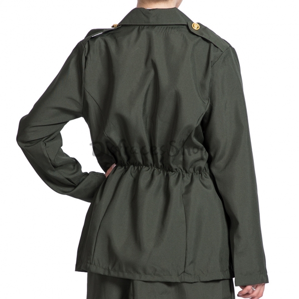 Disfraces de Militar Traje de Hombre Halloween Para Mujer
