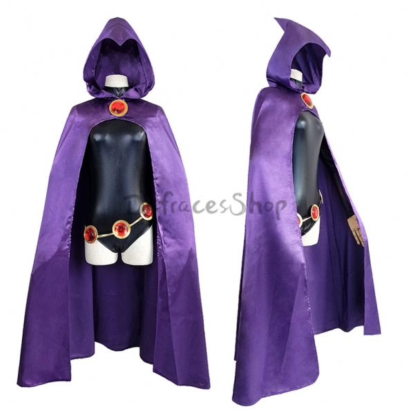 Disfraces de Superhéroe Raven Cosplay