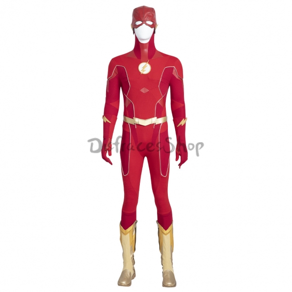 Disfraces de The flash Temporada 8 Suit Cosplay - Personalizado
