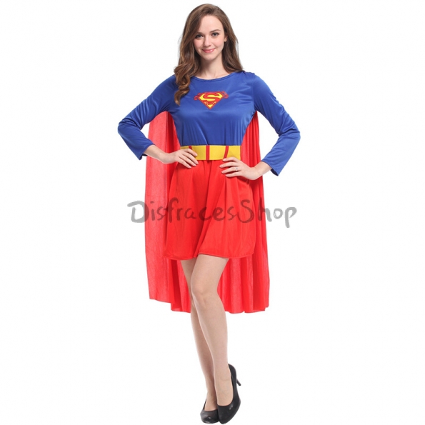 Superhombre Disfraz para Adultos Estilo Femenino