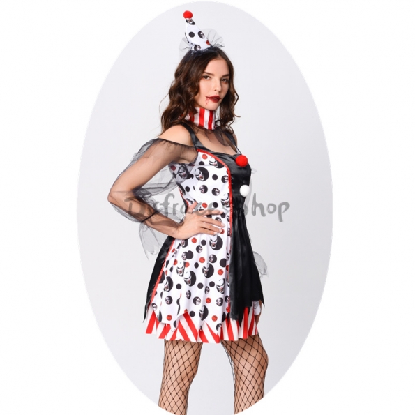 Disfraces Payaso Poción Brujas Estilo de Halloween para Adultos