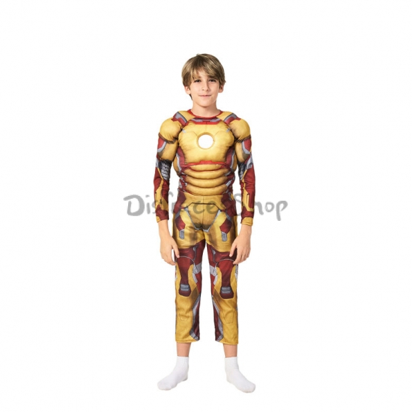 Disfraz Superhéroe Traje de Iron Man para Niños de Halloween