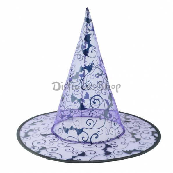 Sombrero de Murciélago Morado Decoraciones de Halloween
