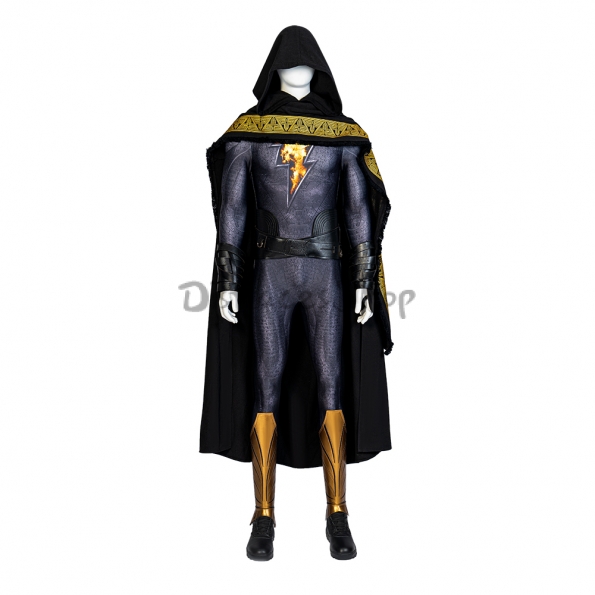 Conjunto Completo de Disfraz de Cosplay de DC Shazam Teth-Adam Adán Negro - Personalizado