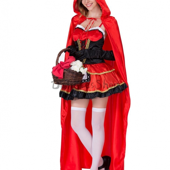Disfraces Caperucita Roja Vestido Largo de Halloween