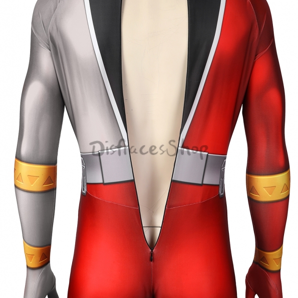 Disfraz de Cosplay de Soldado Rojo Kishiryu Sentai Ryusoulger - Personalizado