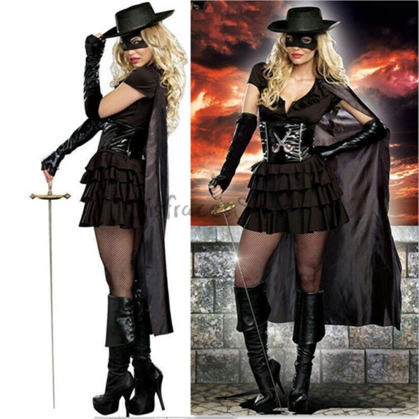 Disfraces Traje de Batman del Zorro de Halloween para Mujer | DisfracesShop